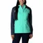 Columbia Women's Inner Limits II Jacket in Electric Turquoise / Nocturnal
